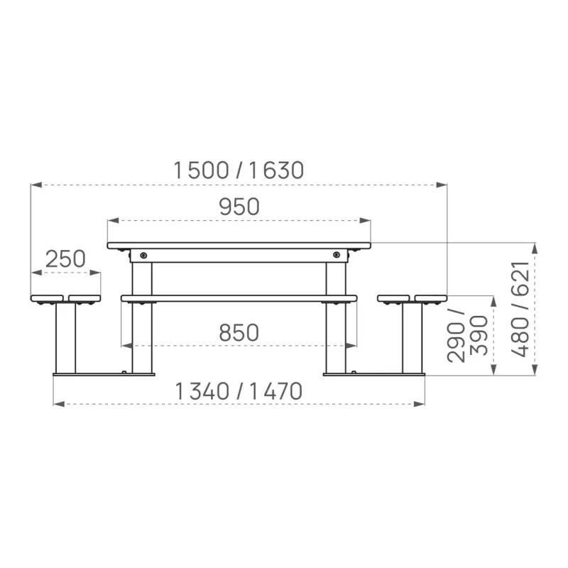 Zestaw piknikowy Silaos® junior