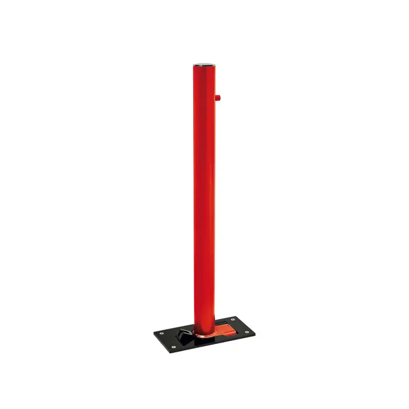 Słupek składany Solibloc® Inox szczotkowany