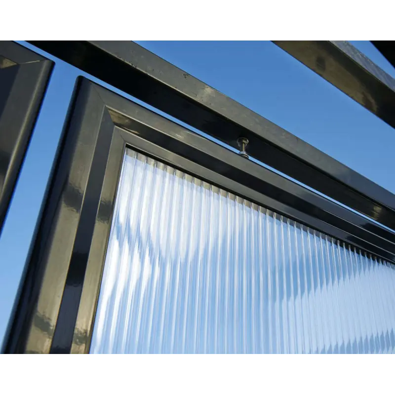 Abri vélos Voûte "M" avec bardages polycarbonate-2