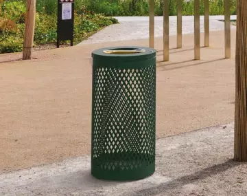 Recycling point bins