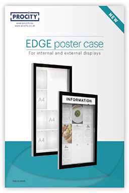 Edge poster case
