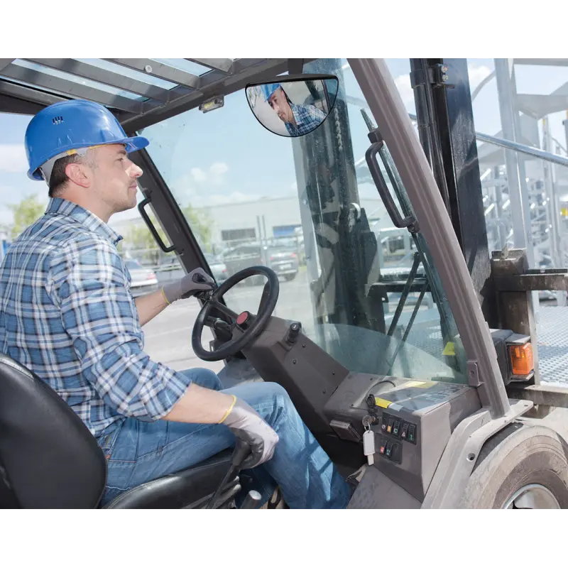 Rear view Vumax 3 forklift truck mirror