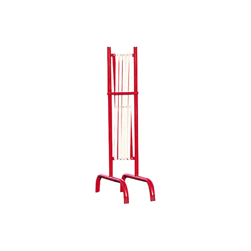 Extendable Safety Treillis Steel Barrier - Red & White"