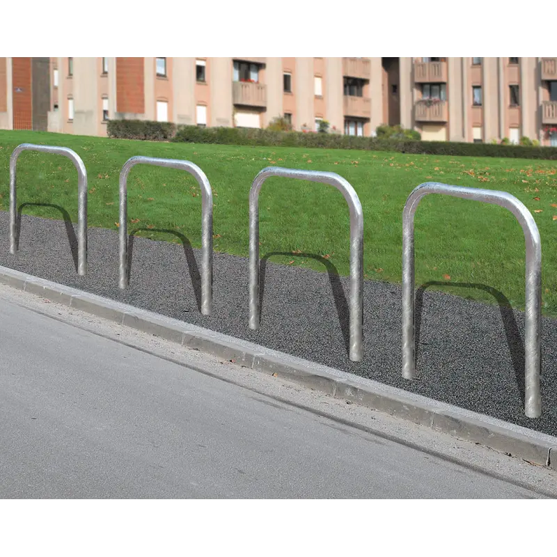 Galvanised steel hoop barrier - Ø 60 mm
