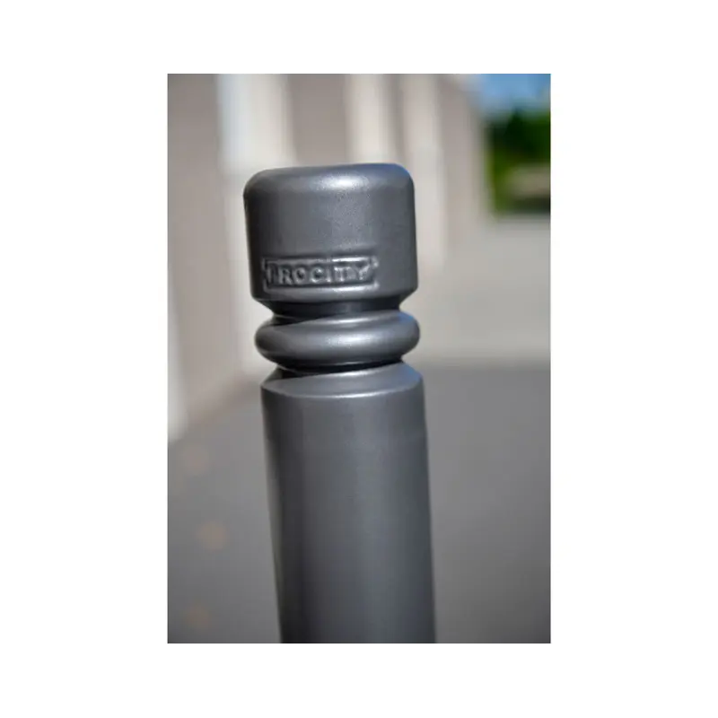 City decorative steel bollard Ø 76 mm