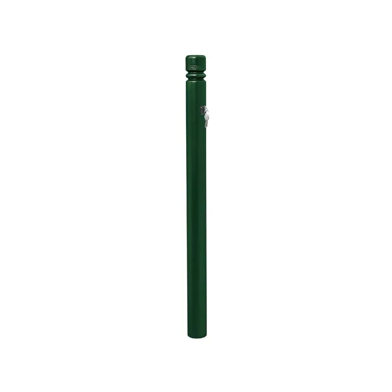 City removable lockable steel bollard