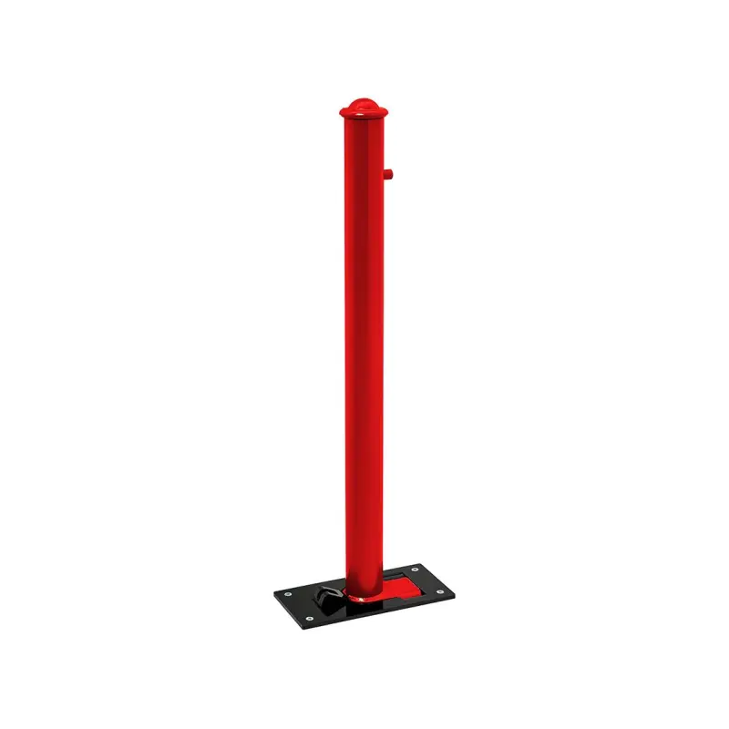 Agora fold down steel bollard