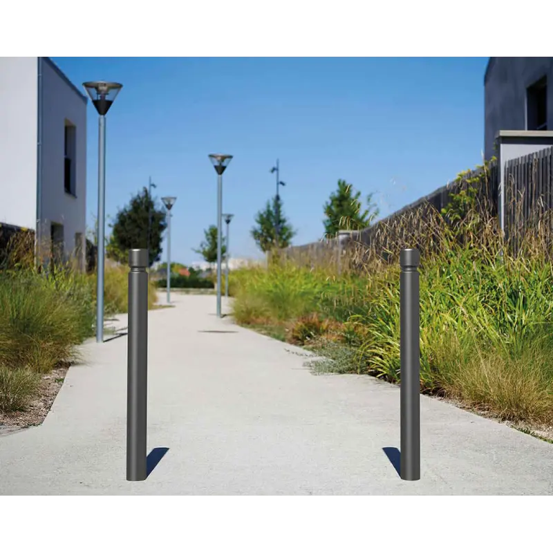 Agglo steel bollard Ø 76 mm