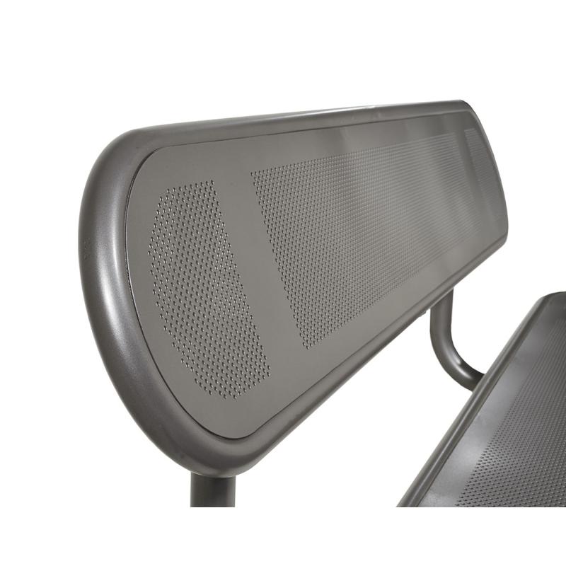 Estoril seat – brushed stainlees steel top-4