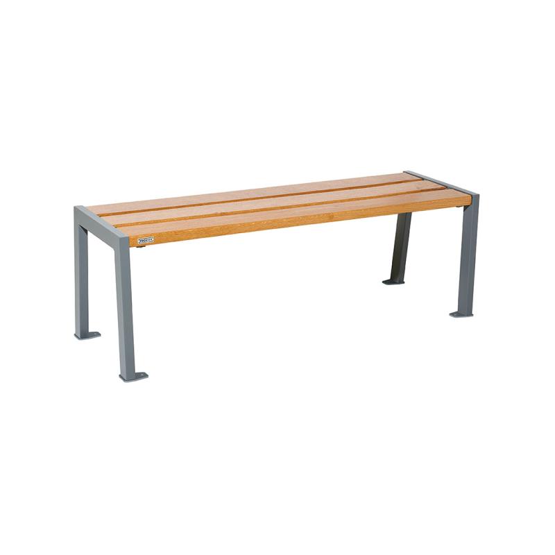 Silaos® wood & steel bench