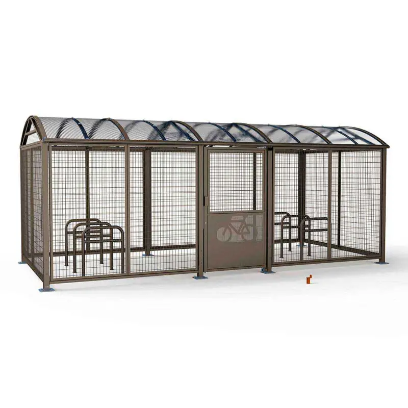 Reinforced sheffield style bike stand