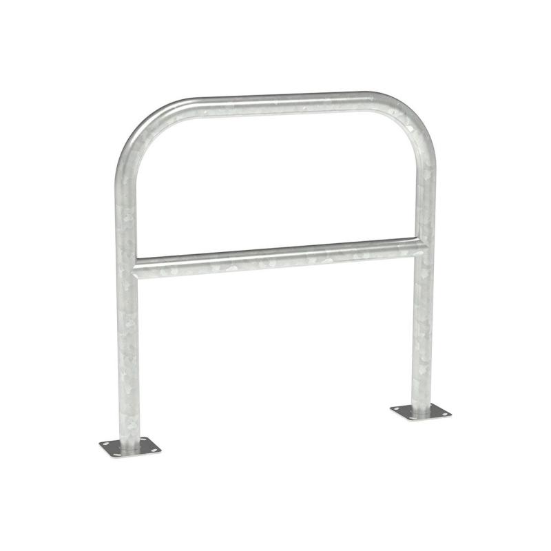 Ø 60 mm warehouse protection barrier with crossbar