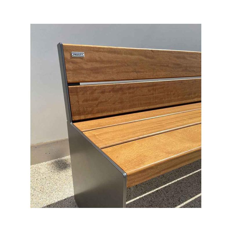KUBE. steel & wood seat-9