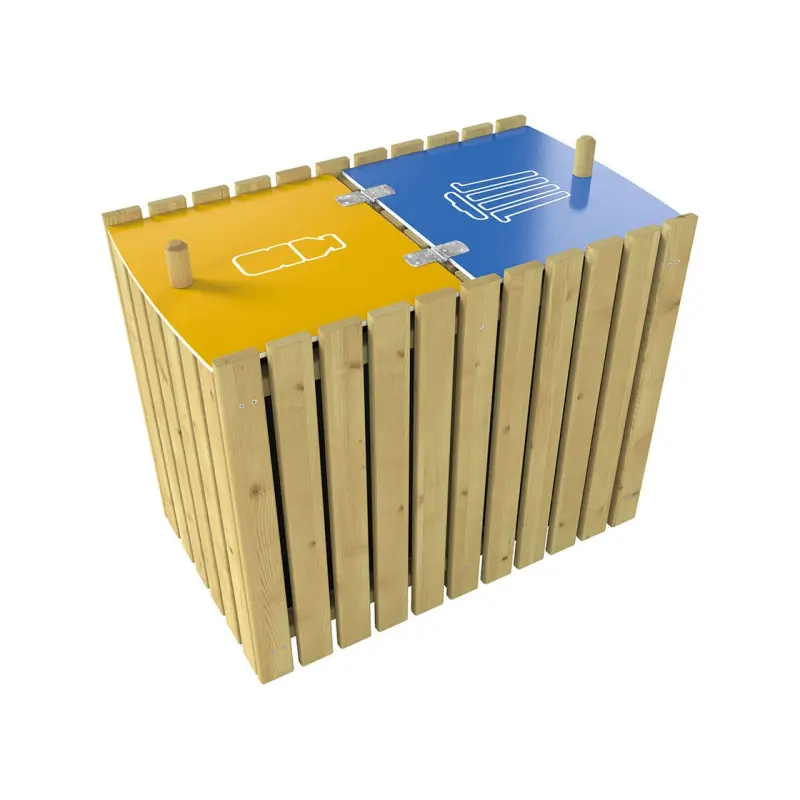 Turin recycling bin 2 x 100 litres