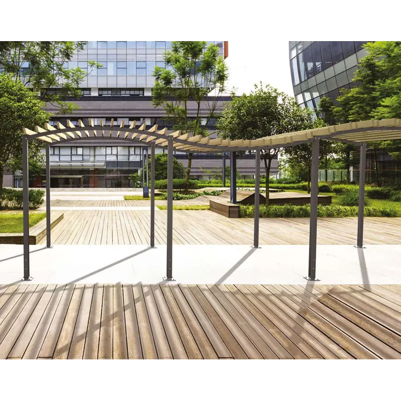 Wave pergola