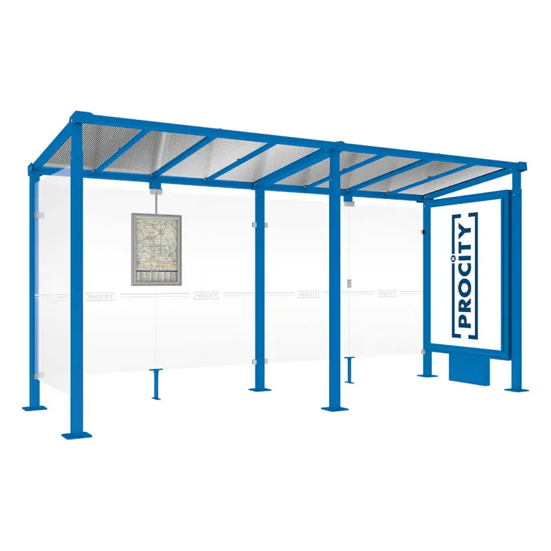 Milan bus shelter