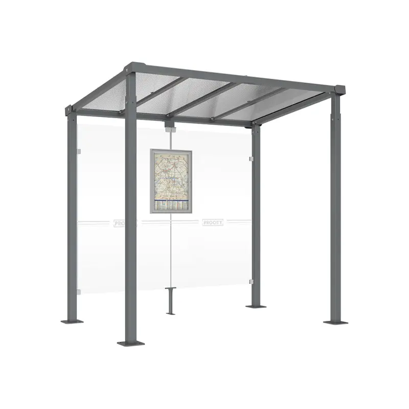 Milan bus shelter
