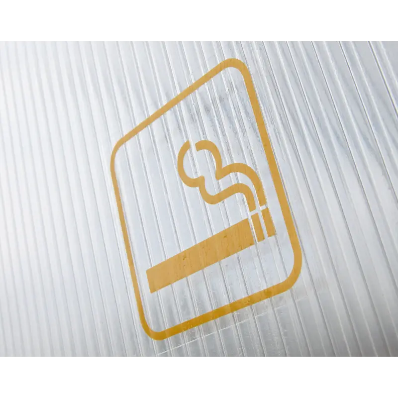 Compliant Economy Smoking Shelter