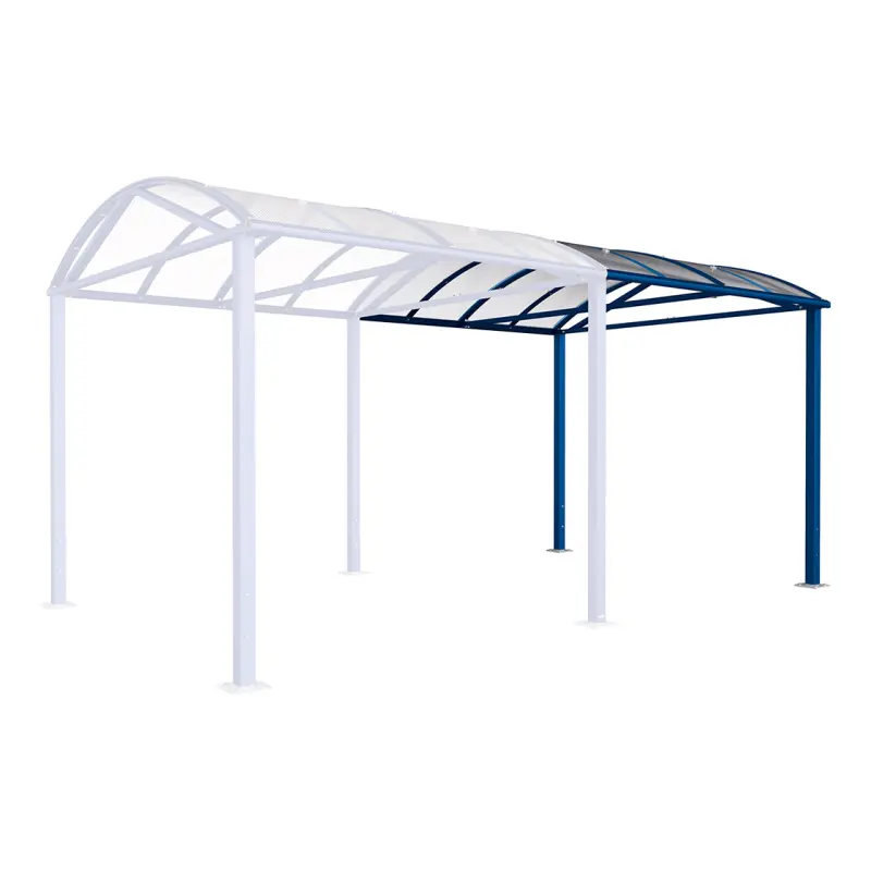 Voute "L" covered walkway