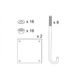 Height restrictor pre-installation kit for 202330