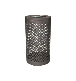 Losange recycling point bin