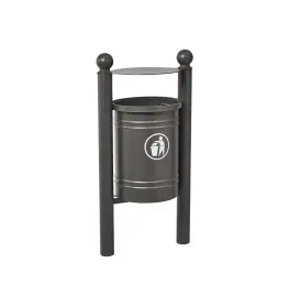 Santiago litter bins 40 litres – Sphere