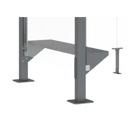 Perch Bench for Smoking and Vaping shelter