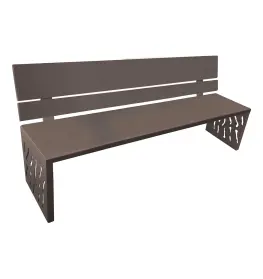 Venice steel seat