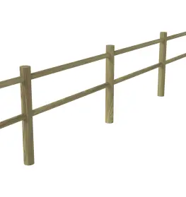 Fence barrier – single support