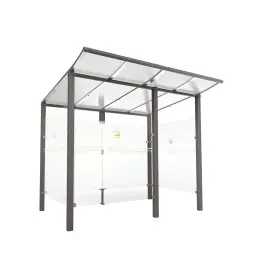Modulo smoking and vaping shelter