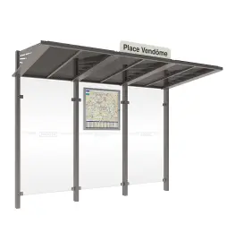 Conviviale® bus shelter