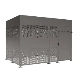 Steel Horizon secure bike shelter